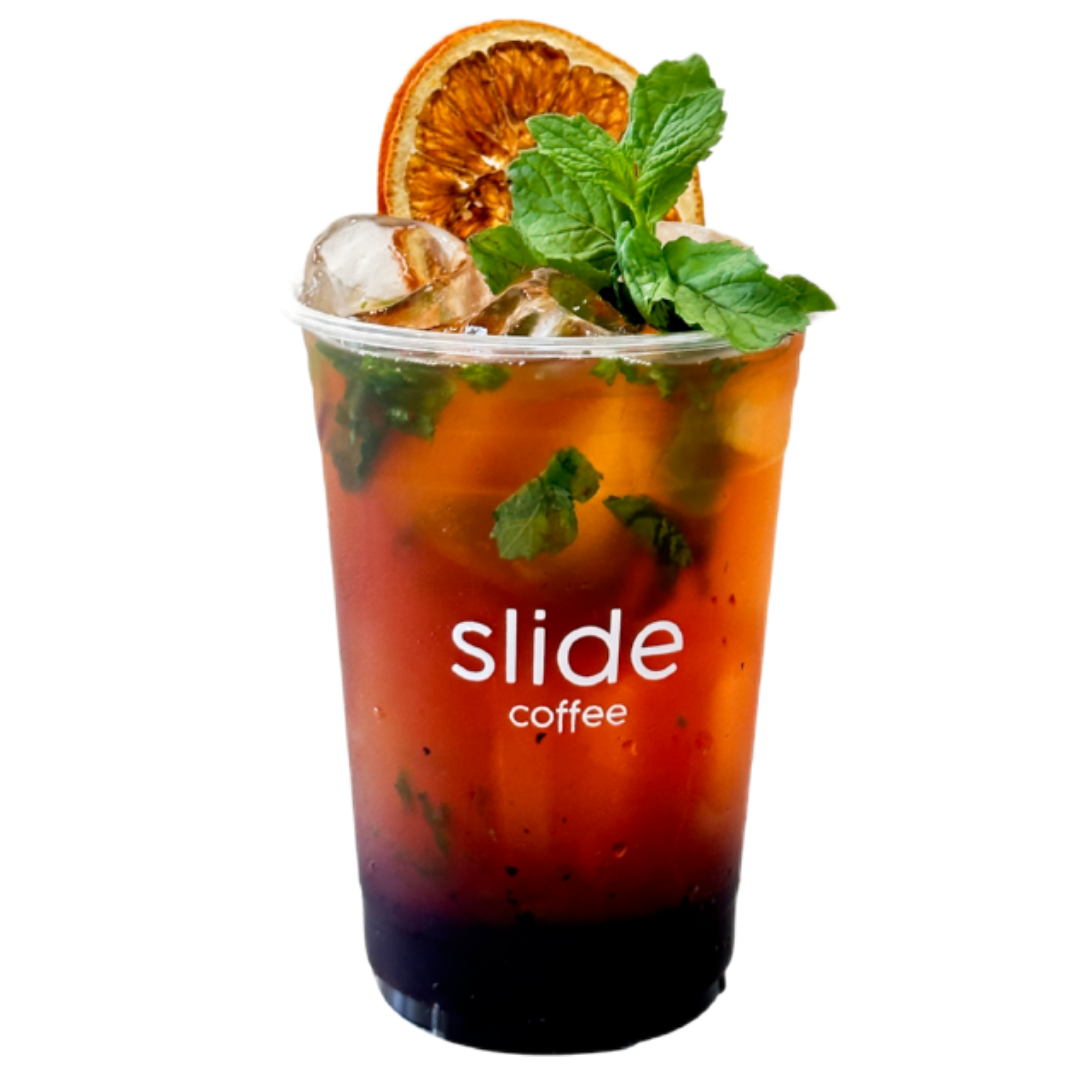 blueberry lemon mint tea