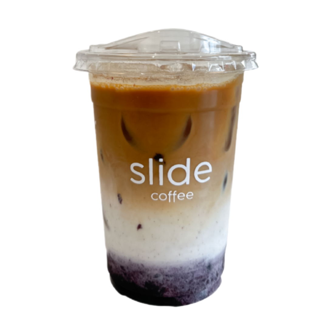 blueberry vanilla latte